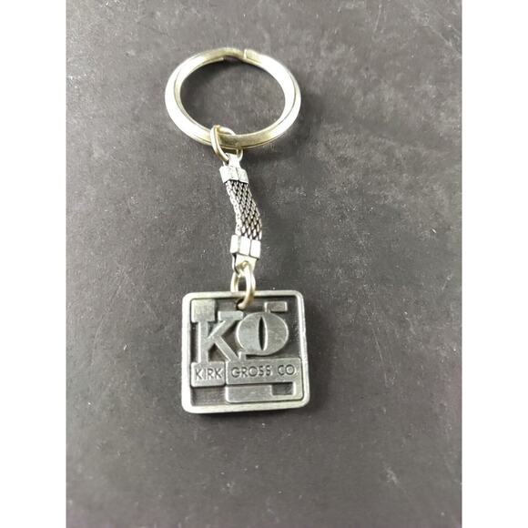 K G Kirk Gross Co Pewter Keychain - Picture 4 of 5